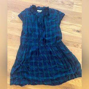 Isabel Marant Etoile Tunic Tartan Dress
